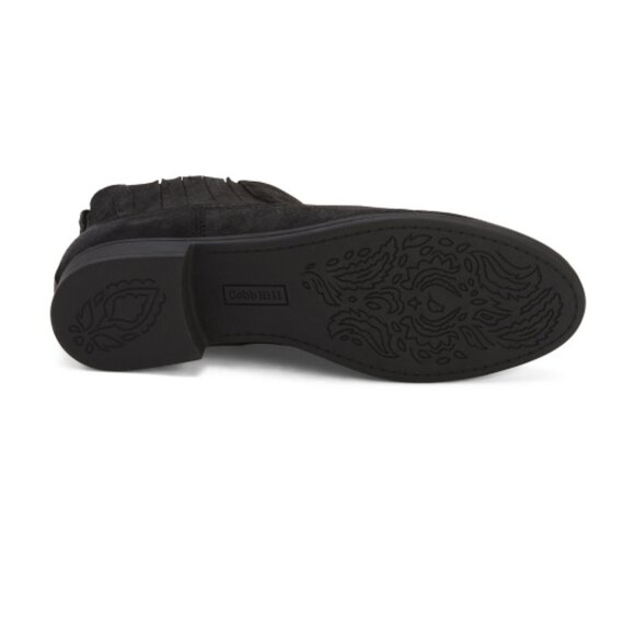 COBB HILL ROCKPORT Suede Crosbie Panel Comfort Booties - Picture 3 of 3